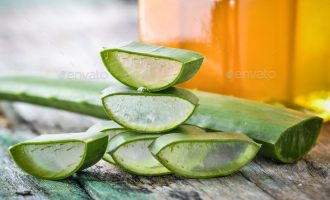 Aloe Vera use in spa for skin care